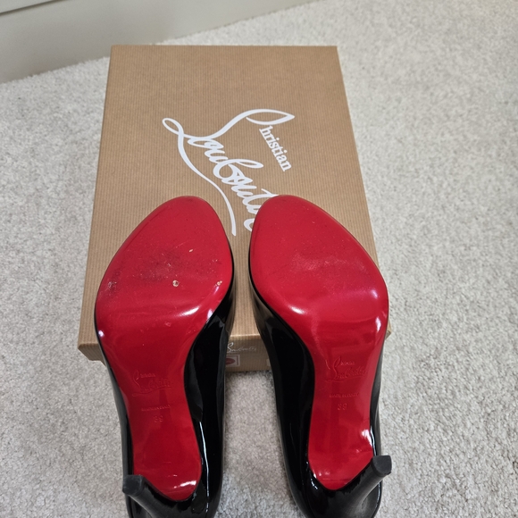 Christian Louboutin Black Patent Heels main image 1